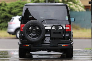 Mitsubishi Delica D:5 Rear Protection Bar with Swing out Arm