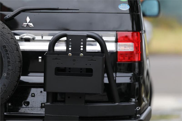 Mitsubishi Delica D:5 Rear Protection Bar with Swing out Arm