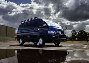 Toyota Hiace 200 Series  Nudge Bar for Narrow & Wide body frame