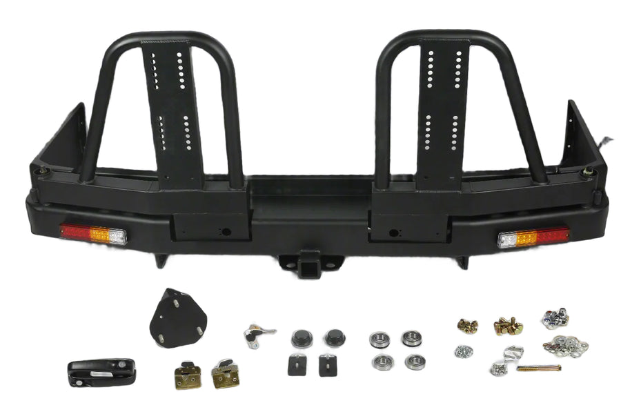 Toyota Hiace 300 Series Rear Protection bar with Swing out Arm