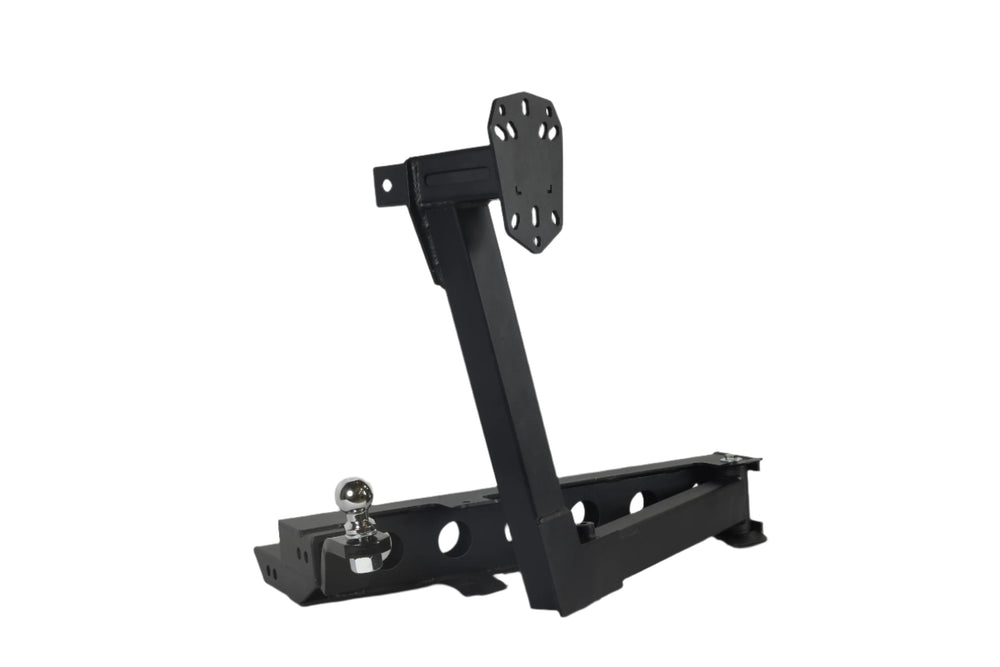 Rear Spare wheel carriage can be fitted on all Towbars