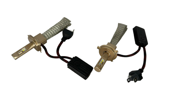 H4 Copper braided heat sink Led bulb 17,000 lumens