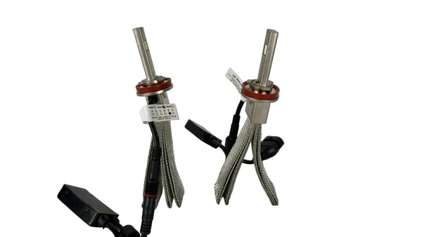 H11 Copper braided heat sink Led bulb 17,000 lumens