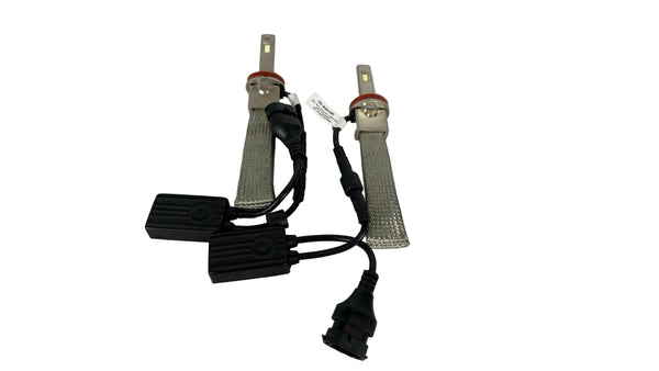 H11 Copper braided heat sink Led bulb 17,000 lumens