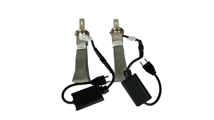 H7 Copper braided heat sink Led bulb 17,000 lumens