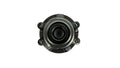 Metal mechanical component on a white background